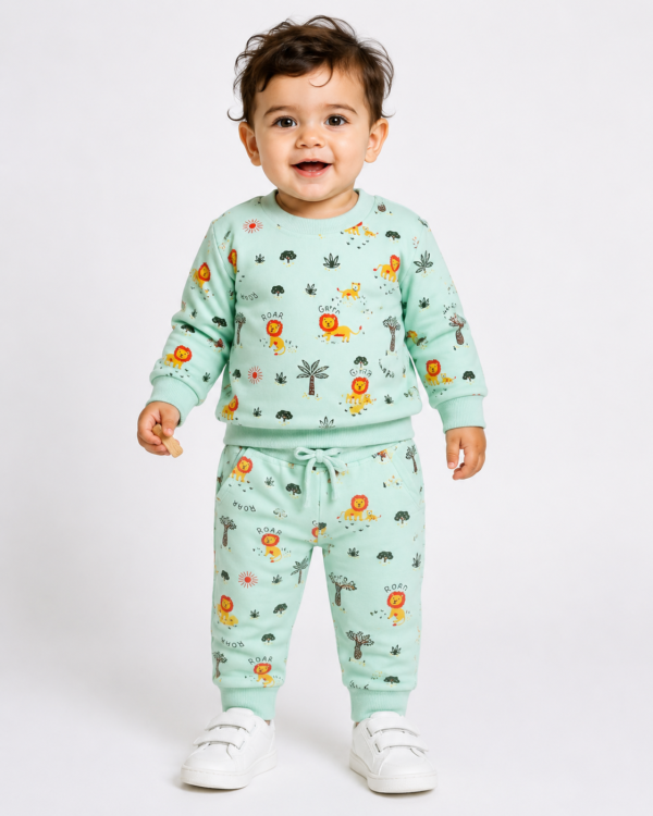 Lion Sweatshirt Cord Set Size