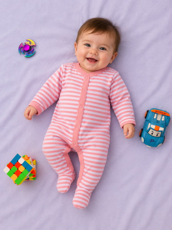 Pink Romper Set Size