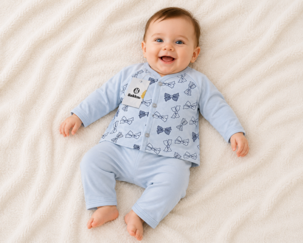 Baby Cute Cozy Sky blue Cotton Cord Set