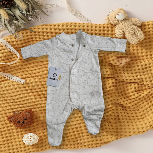 White Romper Set Size 0-3 Months